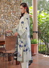 Sunshine Bloom By Alzohaib Premium Chikankari Lawn 3 Piece Unstitched Suit AZ25SSBV2 D-SBE2-04